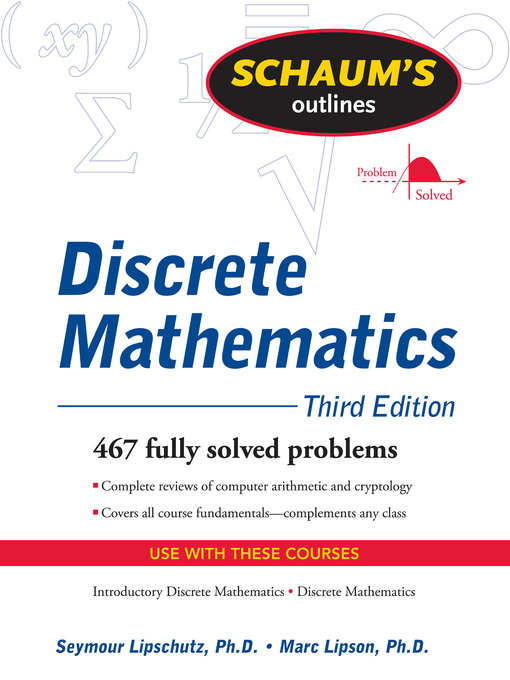 Title details for Discrete Mathematics, Revised by Seymour Lipschutz - Wait list